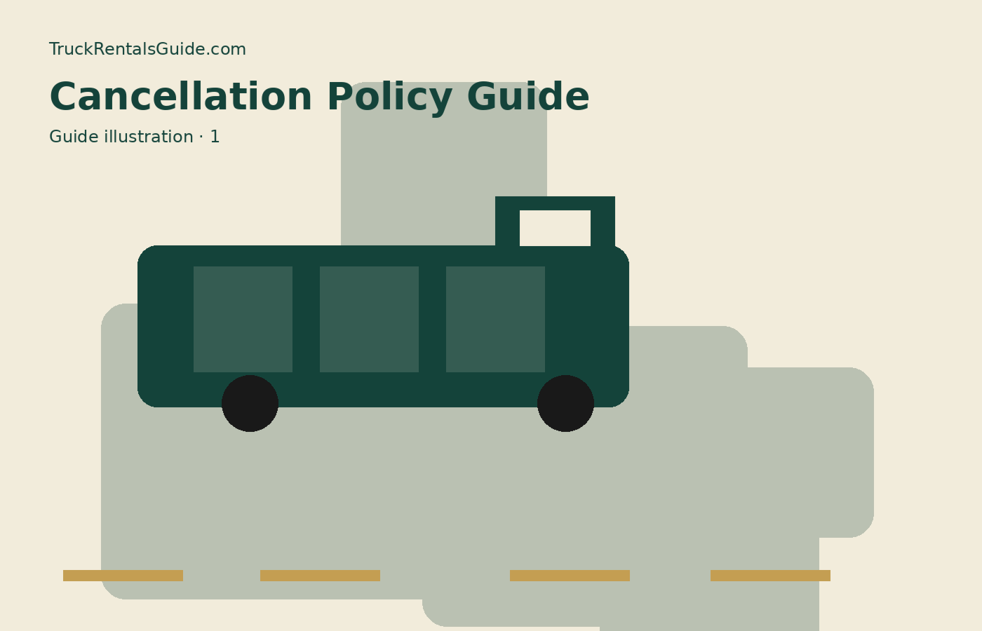 Truck Rental Cancellation Policies Explained | TruckRentalsGuide.com reference illustration
