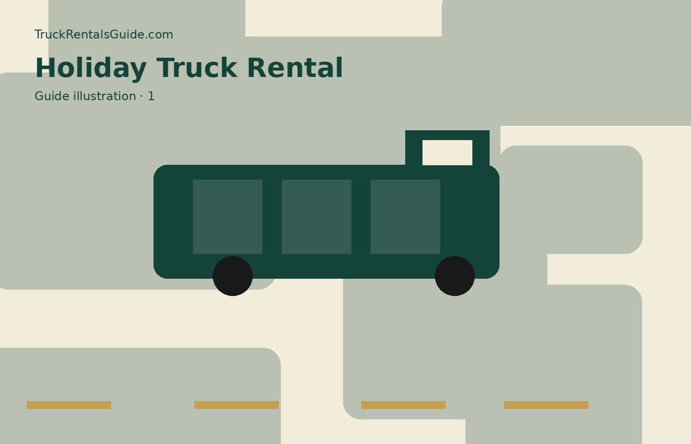 Truck Rental Holiday Guide | TruckRentalsGuide.com reference illustration