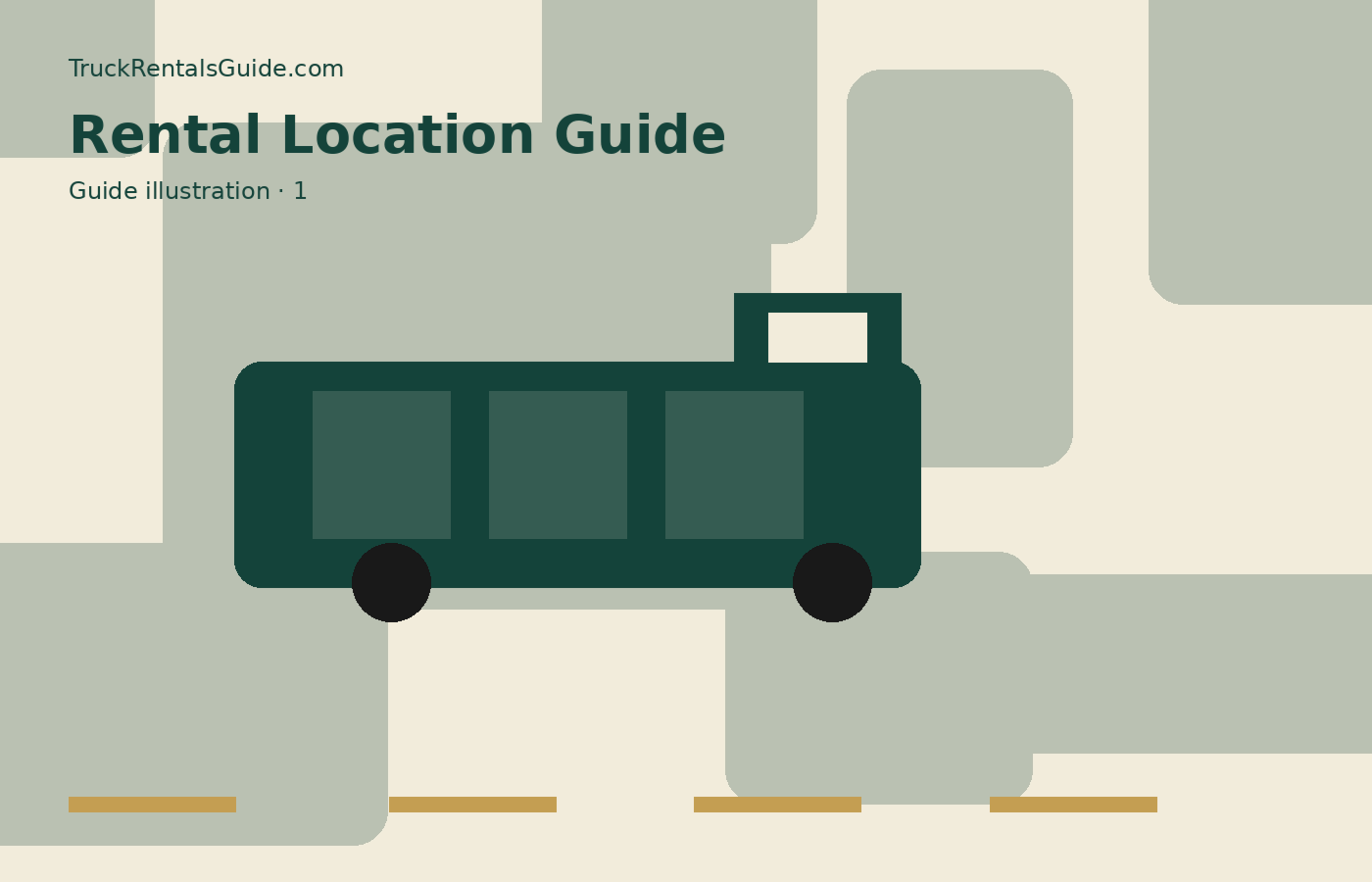 How Truck Rental Locations Affect the Experience | TruckRentalsGuide.com reference illustration