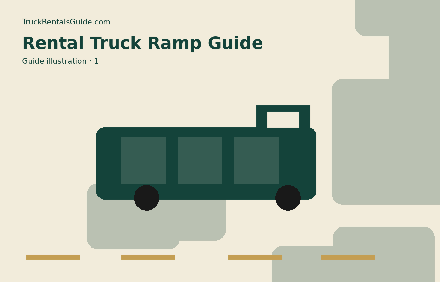 Rental Truck Ramp Guide | TruckRentalsGuide.com reference illustration