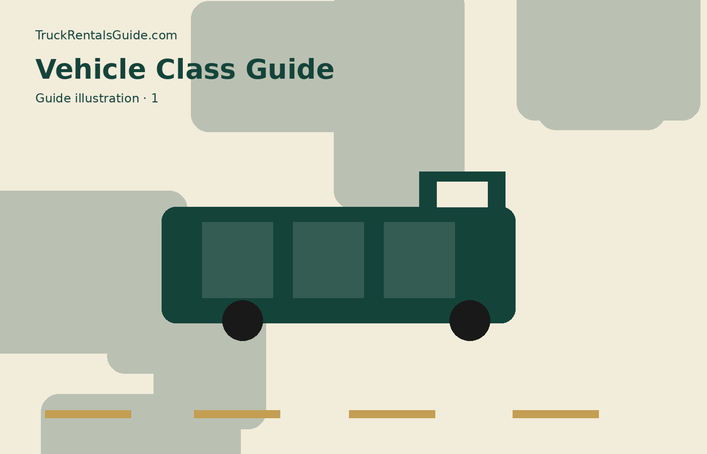Rental Truck Vehicle Class Guide | TruckRentalsGuide.com reference illustration